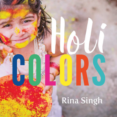 holi colors book cover