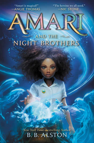 Amari and the Night Brothers book cover