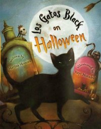 Los Gatos Black on Halloween, book cover