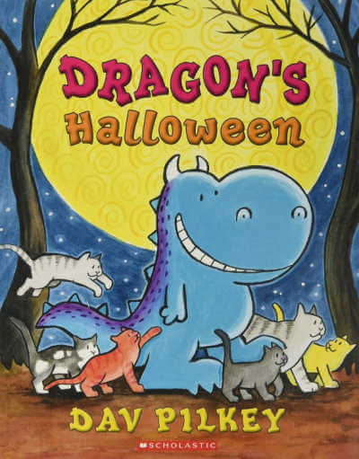 Dragon's Halloween book cover.