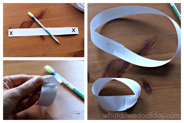 How to make a Mobius strip