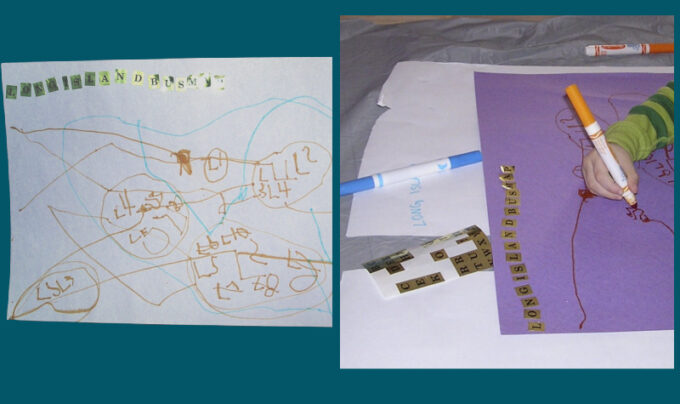 child made transportation map