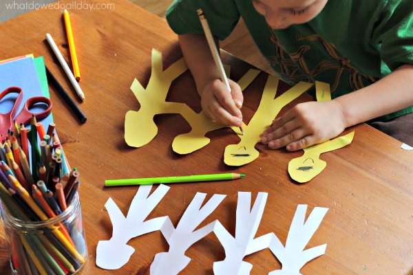 Star Wars crafts. Coloring paper dolls with boys.