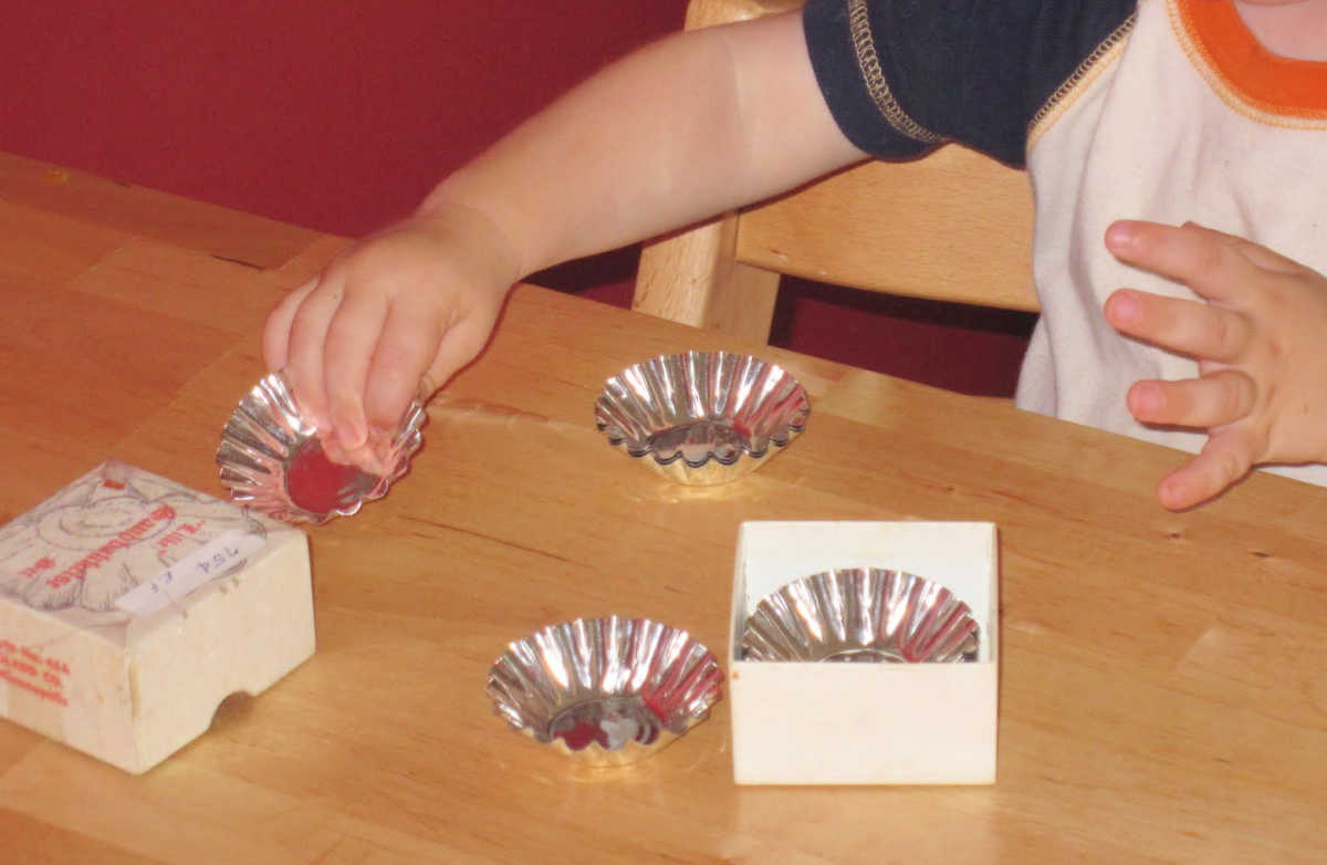 Toddler stacking cookie molds